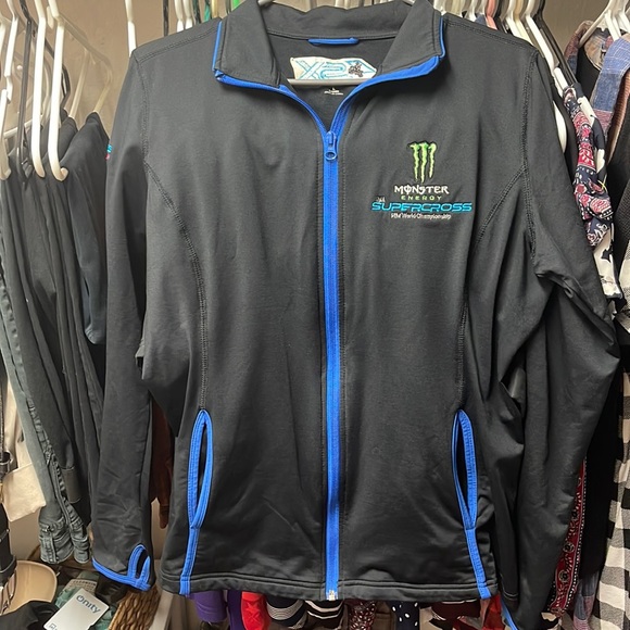 Jackets & Coats Rare Monster Energy Supercross Light Jacket Poshmark